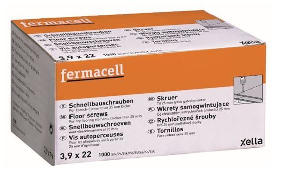 Fermacell snelbouwschroeven 3,9x22 mm 