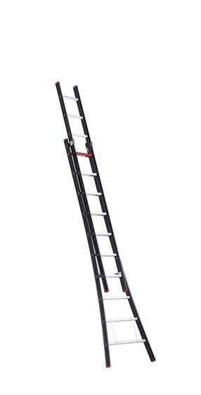 Afbeelding van Nevada 2-delige opsteekladder NZO 2072 2 x 14