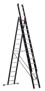 Afbeelding van Nevada 3-delige reformladder NZR 3075 3 x 10