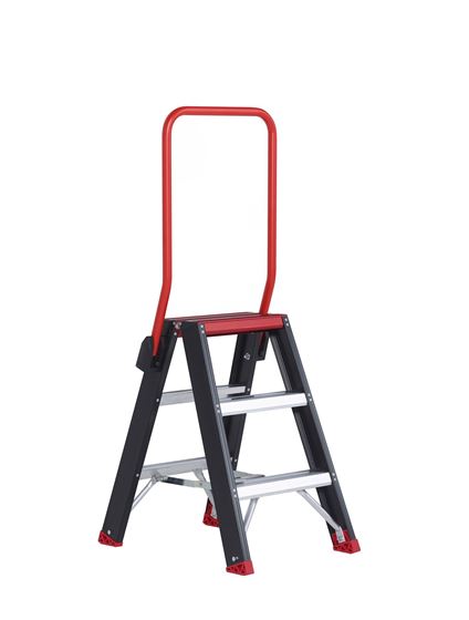 Afbeelding van Taurus dubbel oploopbare trap TDO 2 x 3