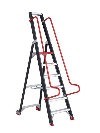 Afbeelding van Taurus enkel oploopbare magazijntrap TME 6