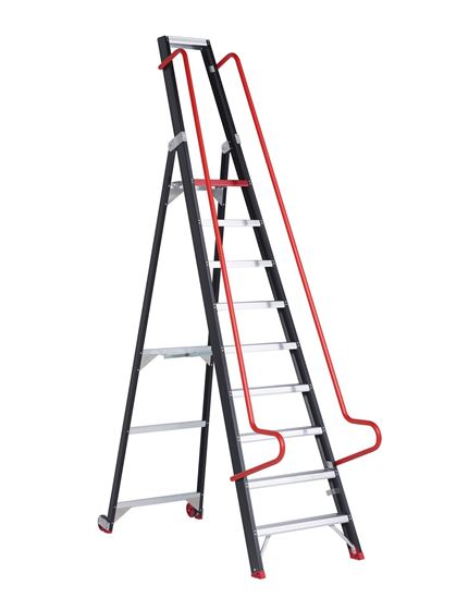Afbeelding van Taurus enkel oploopbare magazijntrap TME 9
