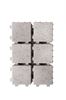 Afbeelding van waterpasserende klinker grijs20x20x6cm