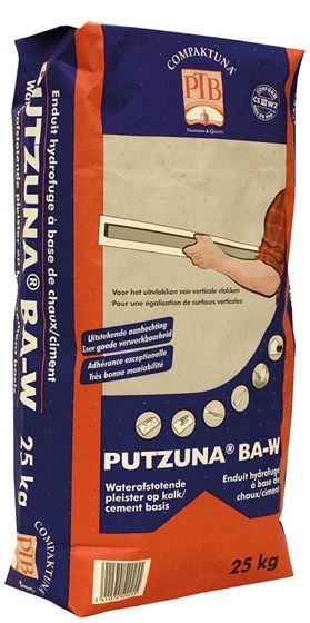 Afbeelding van Putzuna BA-W 25kg
