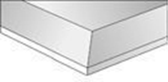 Afbeelding van Gyproc / Knauf gipsplaat 2600x600x12,5mm 4AK